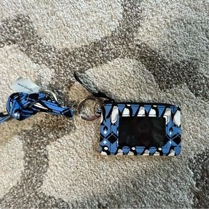 Vera Bradley lanyard and zip ID case